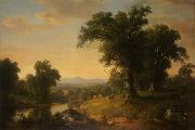 Asher Brown Durand A Pastoral Scene Norge oil painting reproduction